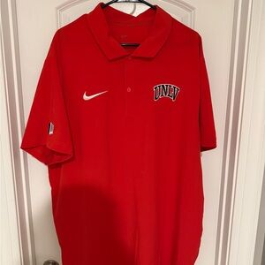 Nike Red Dri-FIT Polo Shirt